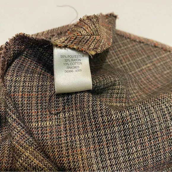 Christopher & Banks plaid skirt size 4 - Picture 8 of 9